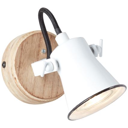 Brilliant - Wandspot SEED 1xGU10/5W/230V wit/beige