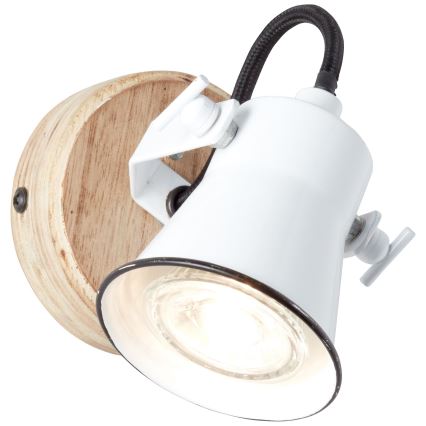 Brilliant - Wandspot SEED 1xGU10/5W/230V wit/beige