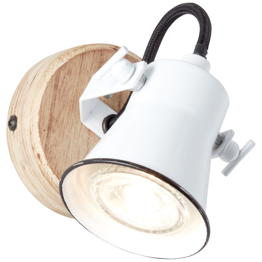 Brilliant - Wandspot SEED 1xGU10/5W/230V wit/beige