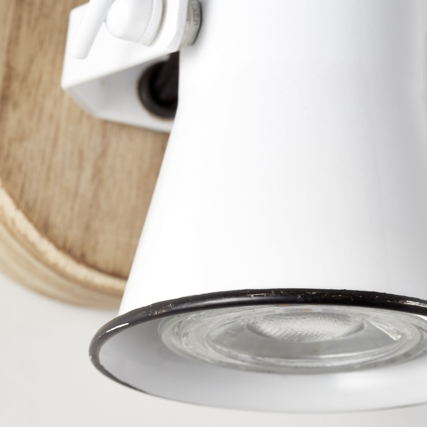 Brilliant - Wandspot SEED 1xGU10/5W/230V wit/beige