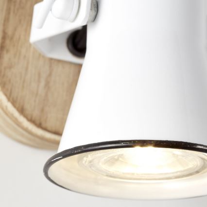 Brilliant - Wandspot SEED 1xGU10/5W/230V wit/beige