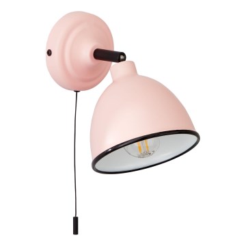 Brilliant - Wandspot TELIO 1xE14/28W/230V roze