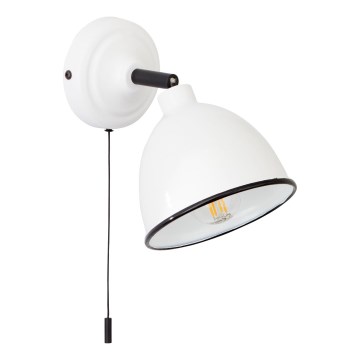 Brilliant - Wandspot TELIO 1xE14/28W/230V wit