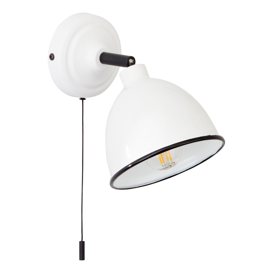 Brilliant - Wandspot TELIO 1xE14/28W/230V wit