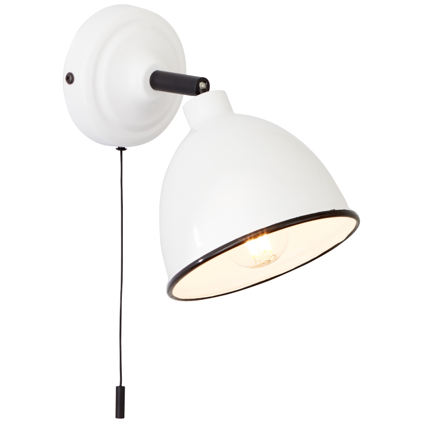 Brilliant - Wandspot TELIO 1xE14/28W/230V wit