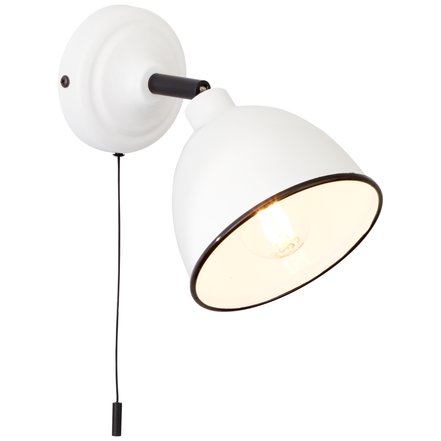 Brilliant - Wandspot TELIO 1xE14/28W/230V wit