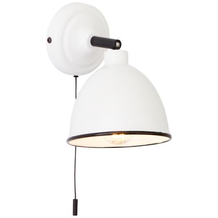 Brilliant - Wandspot TELIO 1xE14/28W/230V wit
