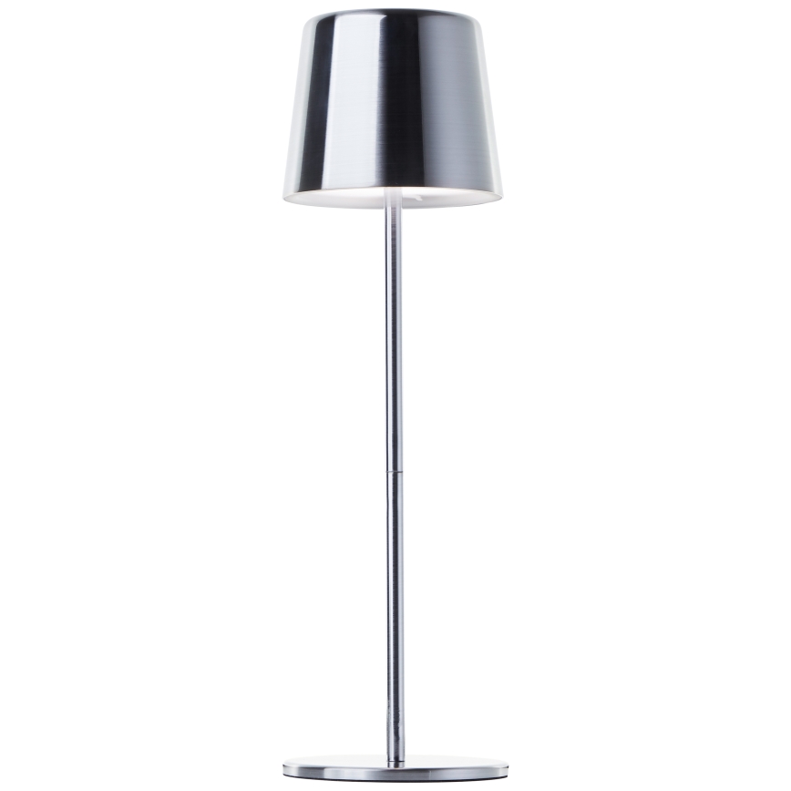 Brilliant - LED dimbare touch buitenlamp XAANA LED/4W/5V 3000/4000/6500K 2600 mAh IP44 glanzend chroom