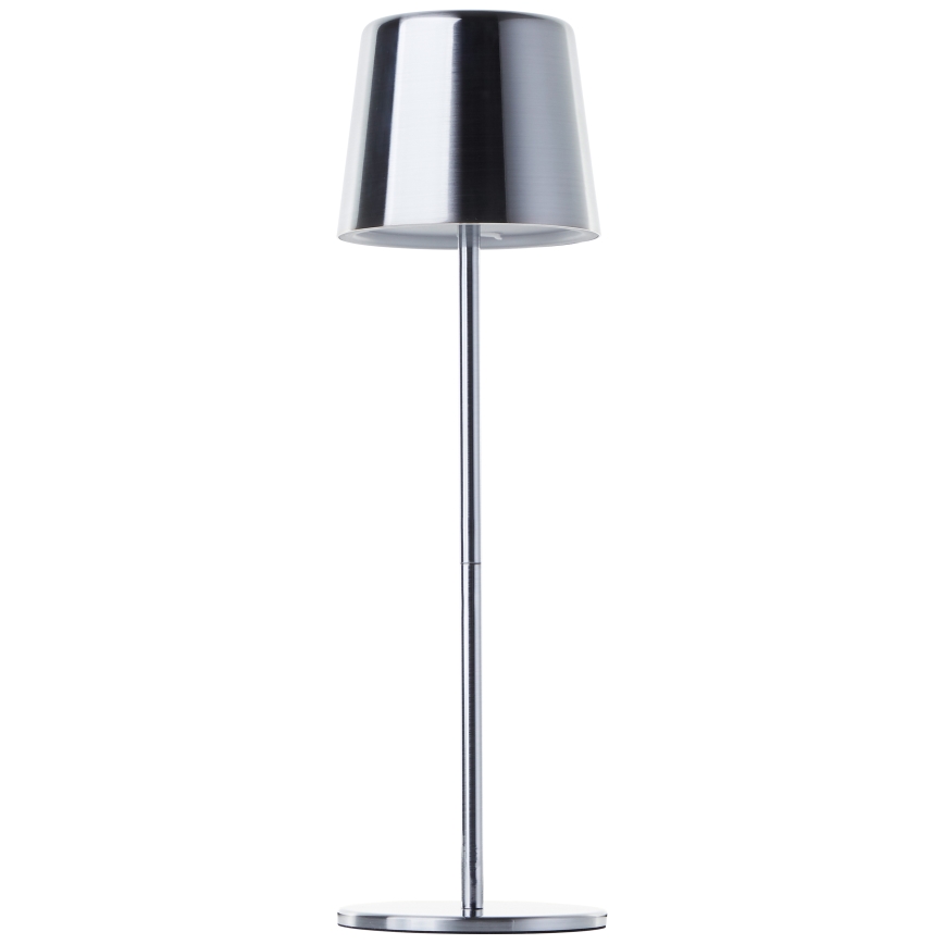 Brilliant - LED dimbare touch buitenlamp XAANA LED/4W/5V 3000/4000/6500K 2600 mAh IP44 glanzend chroom