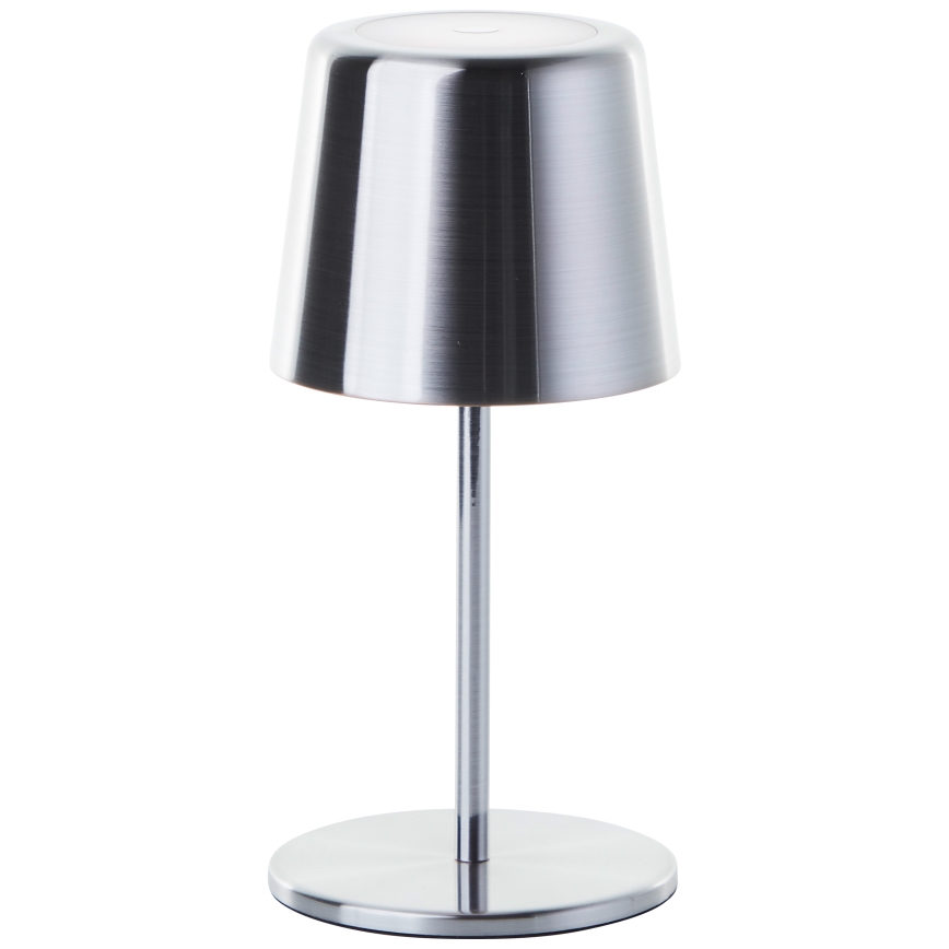 Brilliant - LED dimbare touch buitenlamp XAANA LED/4W/5V 3000/4000/6500K 2600 mAh IP44 glanzend chroom