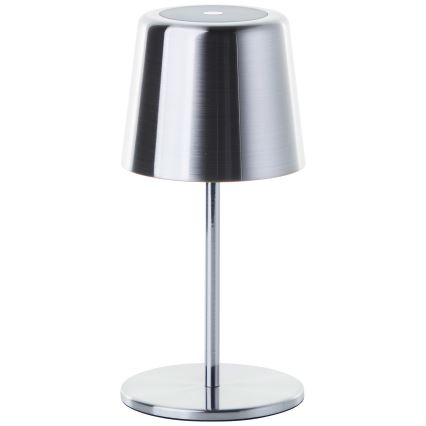 Brilliant - LED dimbare touch buitenlamp XAANA LED/4W/5V 3000/4000/6500K 2600 mAh IP44 glanzend chroom