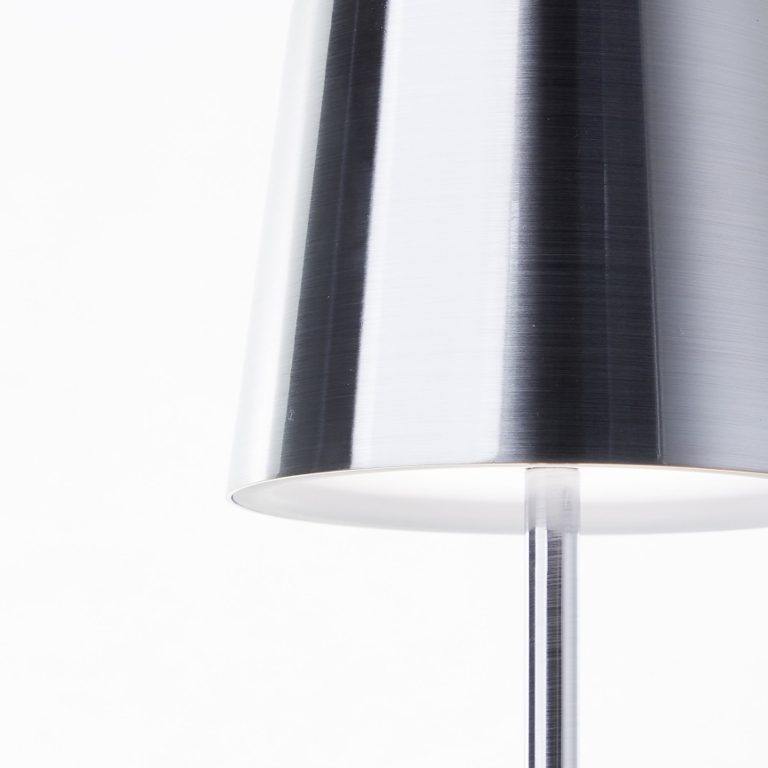 Brilliant - LED dimbare touch buitenlamp XAANA LED/4W/5V 3000/4000/6500K 2600 mAh IP44 glanzend chroom
