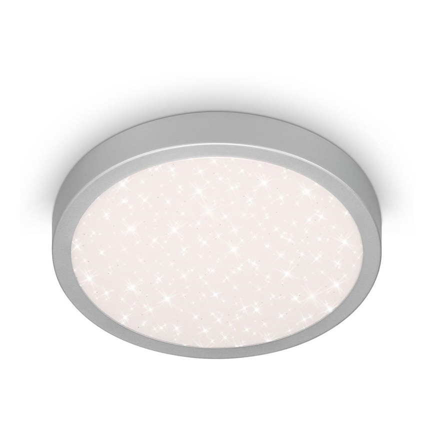 Brilo 3649-014 - LED Badkamer plafondlamp RUNA LED/18,5W/230V IP44 zilver