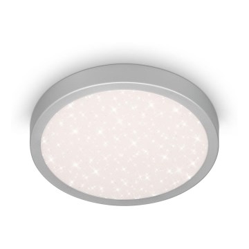 Brilo 3649-014 - Plafonnier salle de bain RUNA LED/18,5W/230V IP44 argent