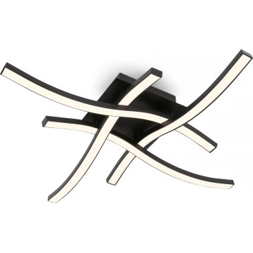 Brilo 3677-045 - Plafonnier LED LED/14,4W/230V noir