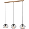 Brilo 4037-035 - Suspension sur câble WINKI 3xE27/40W/230V
