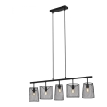 Brilo 4076-055 - Hanglamp aan een koord RETRO 5xE14/40W/230V