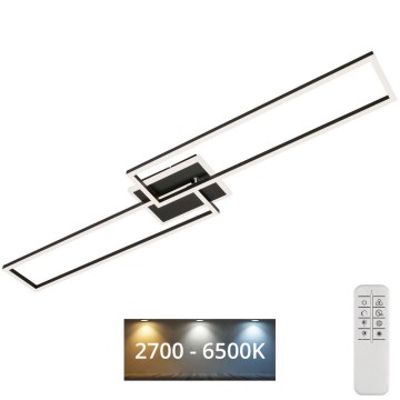 Brilo - Dimbare LED bevestigde hanglamp FRAME 2xLED/20W/230V 2700-6500K + afstandsbediening