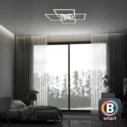 Brilo - Dimbare LED bevestigde hanglamp FRAME LED/50W/230V 2700-6500K Wi-Fi Tuya + afstandsbediening