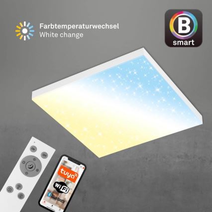 Brilo - Dimbare LED plafondlamp FRAMELESS LED/24W/230V 3000-6500K Wi-Fi Tuya + afstandsbediening