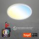 Brilo - Dimbare LED plafondlamp SLIM LED/22W/230V 2700-6500K Wi-Fi Tuya + afstandsbediening