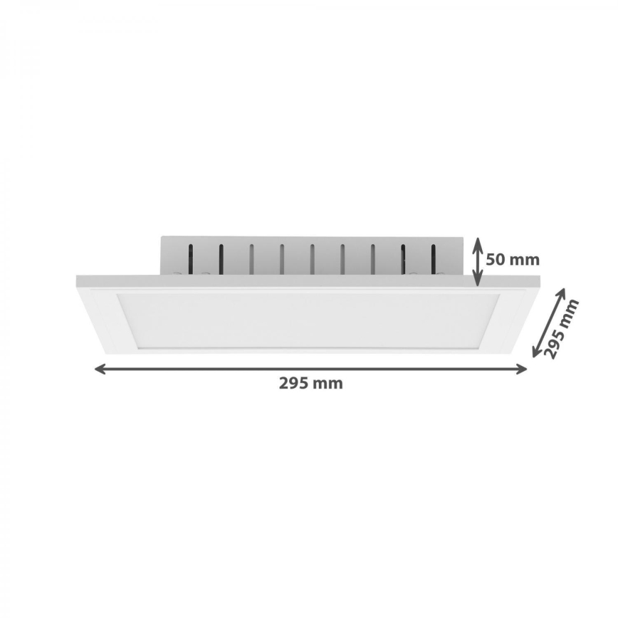 Brilo - Dimbare LED RGB plafondlamp COLOUR LED/15W/230V 3000-6500K + afstandsbediening