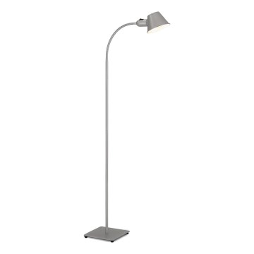 Brilo - Flexibel Staande lamp 1xE27/10W/230V zilver