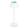 Brilo - Lampe de table d'extérieur tactile rechargeable LED RGB dimmable KIKI LED/2,6W/5V IP44 2600 mAh blanche