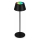 Brilo - Lampe de table d'extérieur tactile, rechargeable, LED RGB dimmable KIKI LED/2,6W/5V IP44 2600 mAh noire