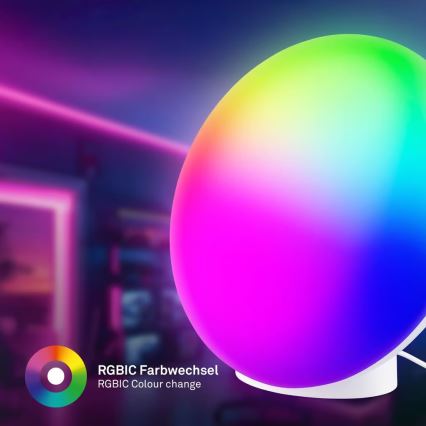 Brilo - Lampe de table rechargeable dimmable LED RGBIC TARA LED/6W/5V 3000-6500K Wi-Fi Tuya + télécommande