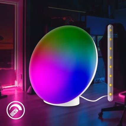 Brilo - Lampe de table rechargeable dimmable LED RGBIC TARA LED/6W/5V 3000-6500K Wi-Fi Tuya + télécommande