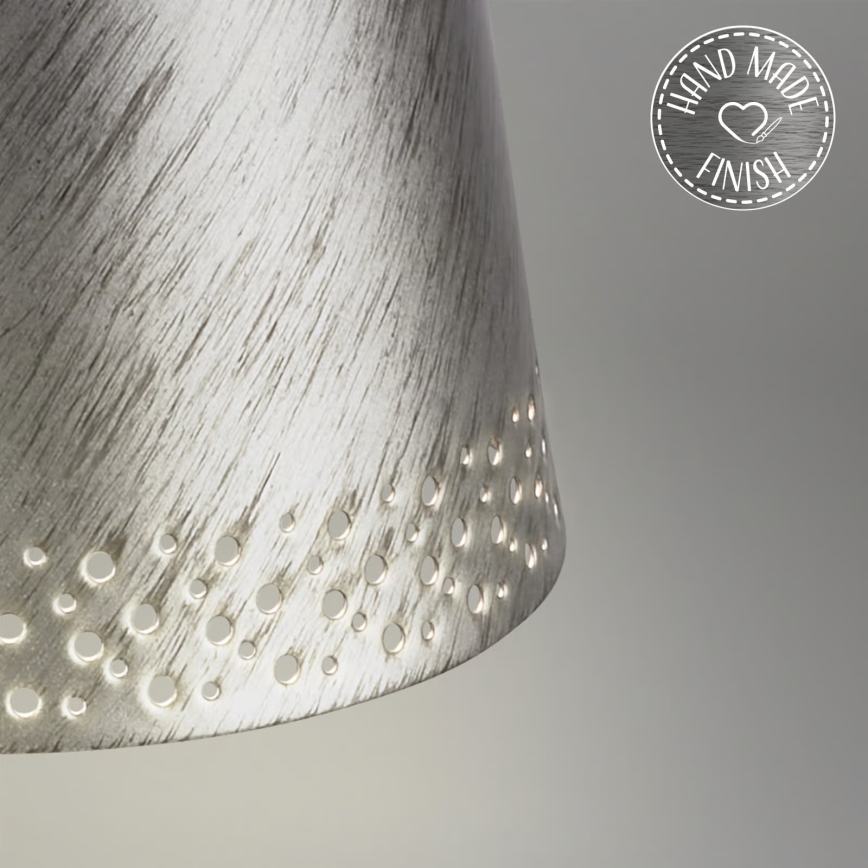 Brilo - Lampe de table d'extérieur tactile, rechargeable et dimmable KIKI LED/2,6W/5V IP44 2600 mAh argentée