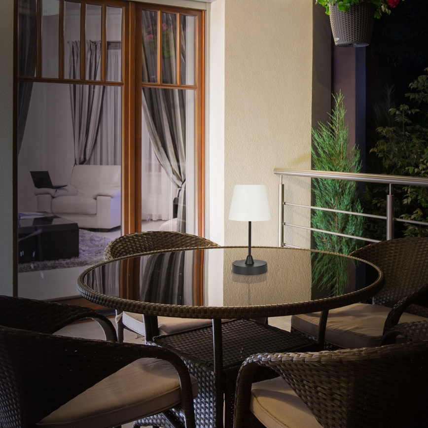 Brilo - LED Buiten dimbaar oplaadbaar lamp LED/3W/5V IP44 2000 mAh