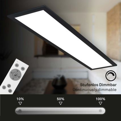 Brilo - LED Dimbaar bevestigd lichtpaneel LED/24,5W/230V 3000-6500K + afstandsbediening