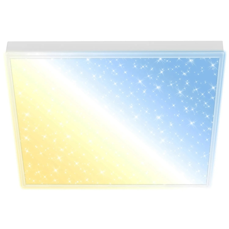 Brilo - Dimbaar opbouw LED-paneel LED/21W/230V 3000-6500K 38x38 cm + afstandsbediening