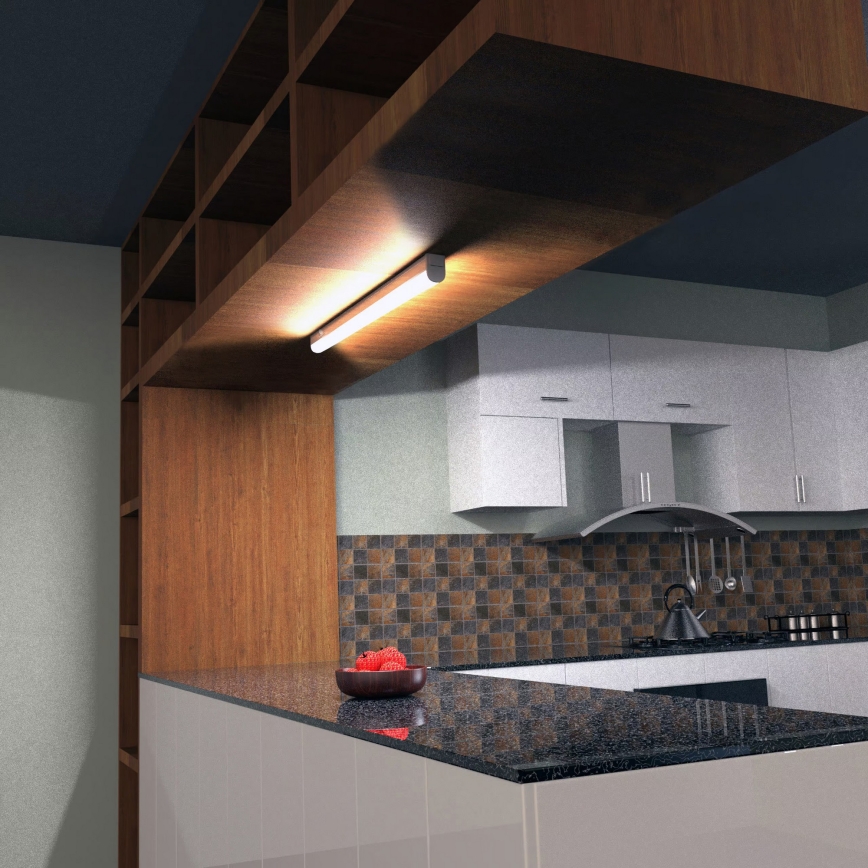 Brilo - LED onderbouwarmatuur LED/4W/230V 4000K 31,3 cm