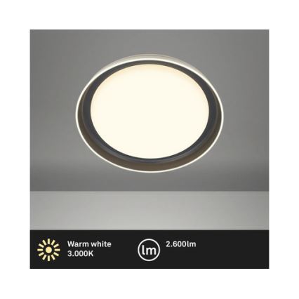Brilo - LED-plafondlamp IJUS LED/24W/230V 3000K Ø 43 cm