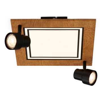 Brilo - LED Plafondlamp LED/12W/230V + 2xGU10/9W 3000K