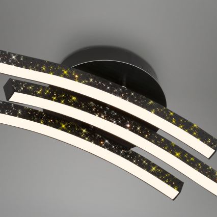 Brilo - LED Plafondlamp LED/19W/230V 3000K zwart