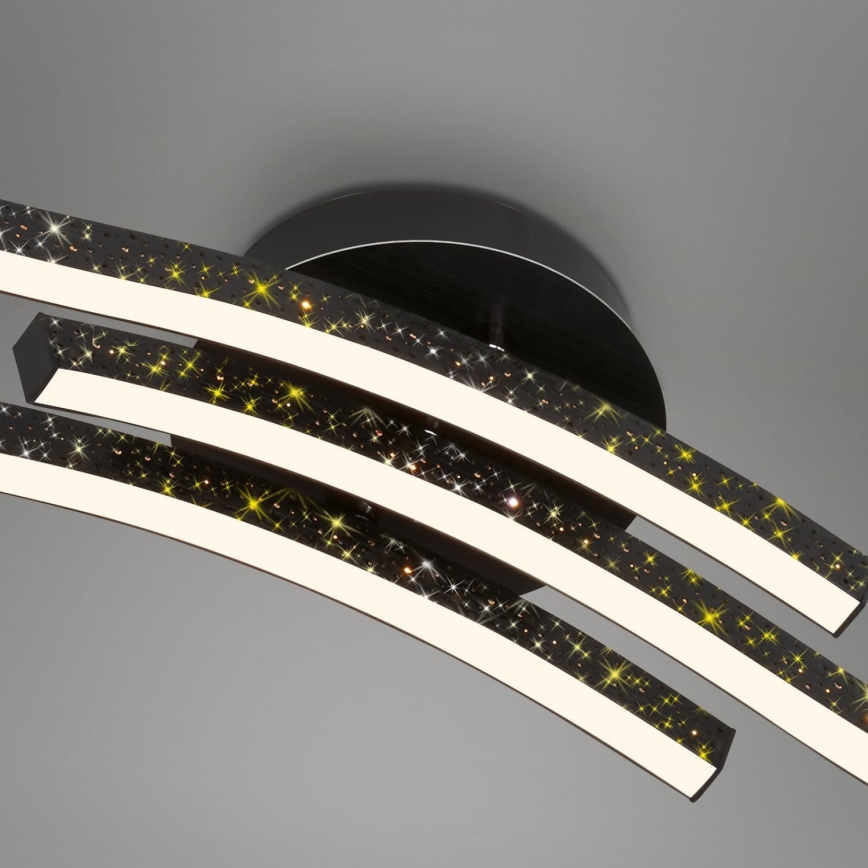Brilo - LED Plafondlamp LED/19W/230V 3000K zwart