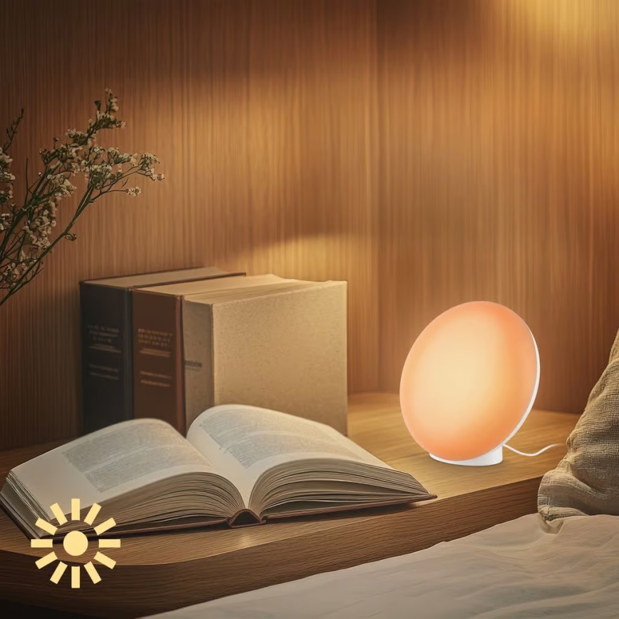 Brilo - LED RGBIC Lampe de table dimmable TARA LED/6W/230V 3000-6500K blanche + télécommande