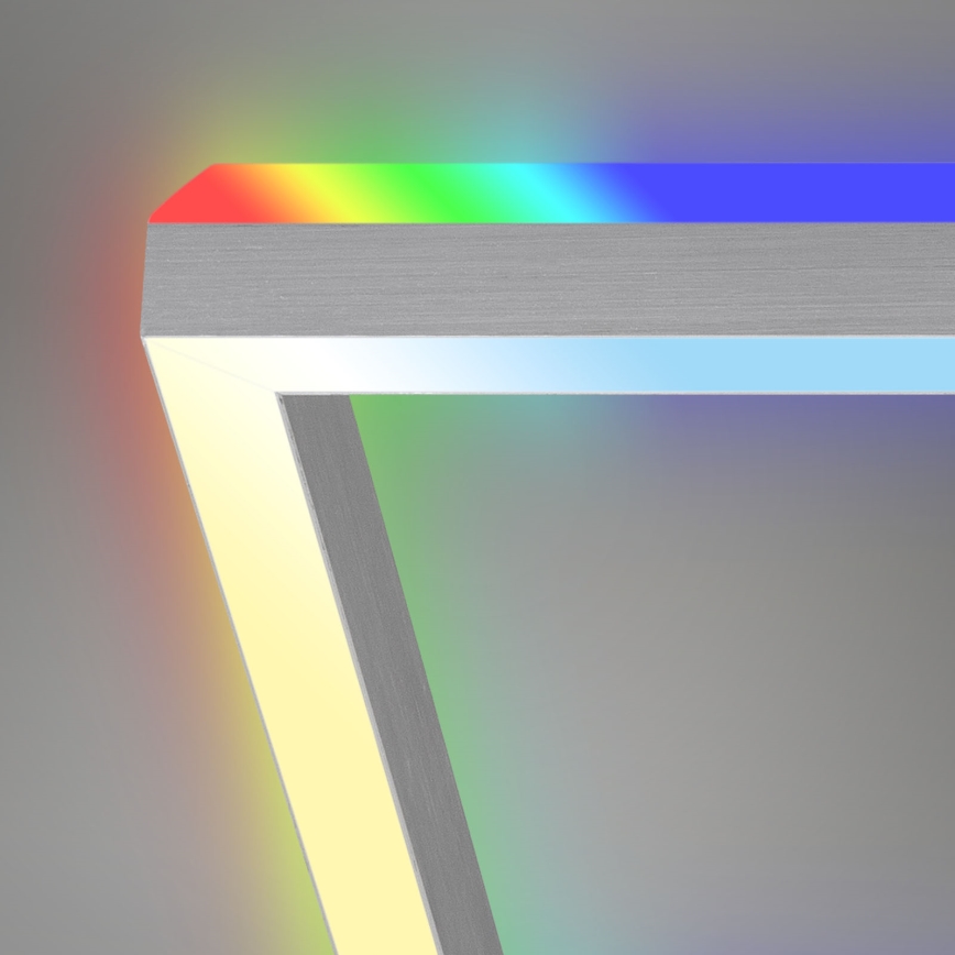 Brilo - LED RGBW Dimbare bevestigde hanglamp FRAME 2xLED/17W/230V 2700-6500K + afstandsbediening