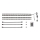Brilo - LED RGBW dimbare strip voor TV 3m LED/2,5W/USB + afstandsbediening