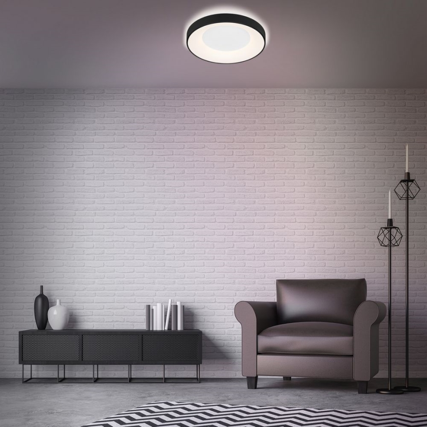 Brilo - Plafonnier à intensité variable RONDO LED/36W/230V 3000-6500K + Télécommande