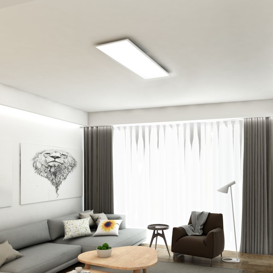 Brilo - Plafonnier à intensité variable SLIM LED/24W/230V 3000-6500K 100x25 cm + télécommande