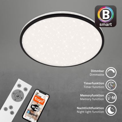 Brilo - Plafonnier à intensité variable STARRY SKY LED/42W/230V 3000-6500K Wi-Fi Tuya + télécommande