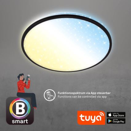 Brilo - Plafonnier à intensité variable STARRY SKY LED/42W/230V 3000-6500K Wi-Fi Tuya + télécommande