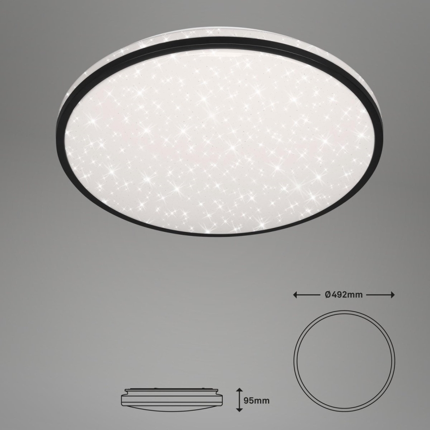 Brilo - Plafonnier à intensité variable STARRY SKY LED/48W/230V 3000-6000K + télécommande