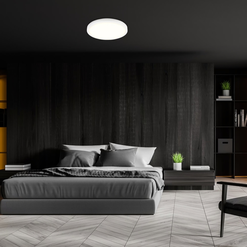 Brilo - Plafonnier LED RGBW dimmable LED/20W/230V 2200-6500K Wi-Fi Tuya Ø 27 cm