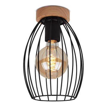 Brilo - Plafonnier WAKTU 1xE27/60W/230V hévéa